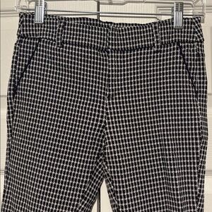 Checkered Cropped Pants